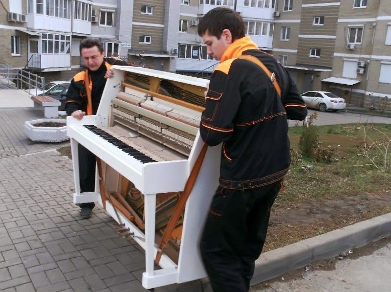 Перевозка пианино и рояля в Сибае — цена от 822 руб., грузчики, упаковка — Мастер24