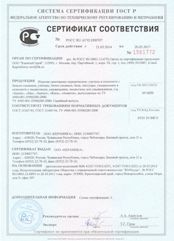 15.02.2025 Сибай - Изделия санитарные керамические